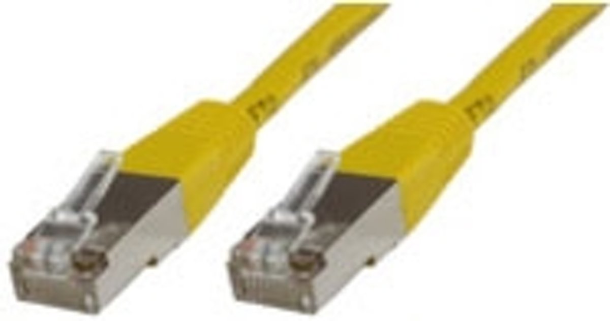 Microconnect 1.5m Cat6 FTP 1.5m Geel netwerkkabel