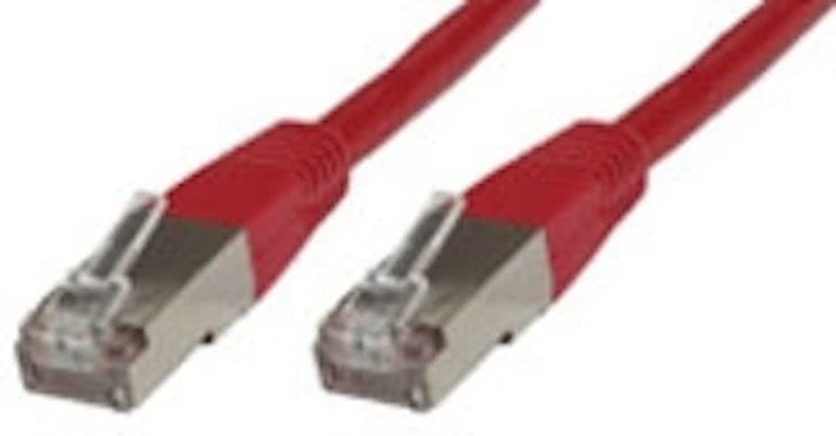 Microconnect 1.5m Cat6 FTP 1.5m Rood netwerkkabel