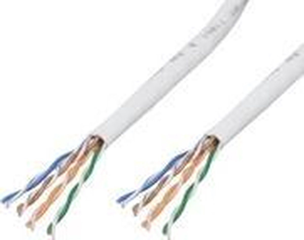 Microconnect 100m Cat6 netwerkkabel U/UTP (UTP) Grijs