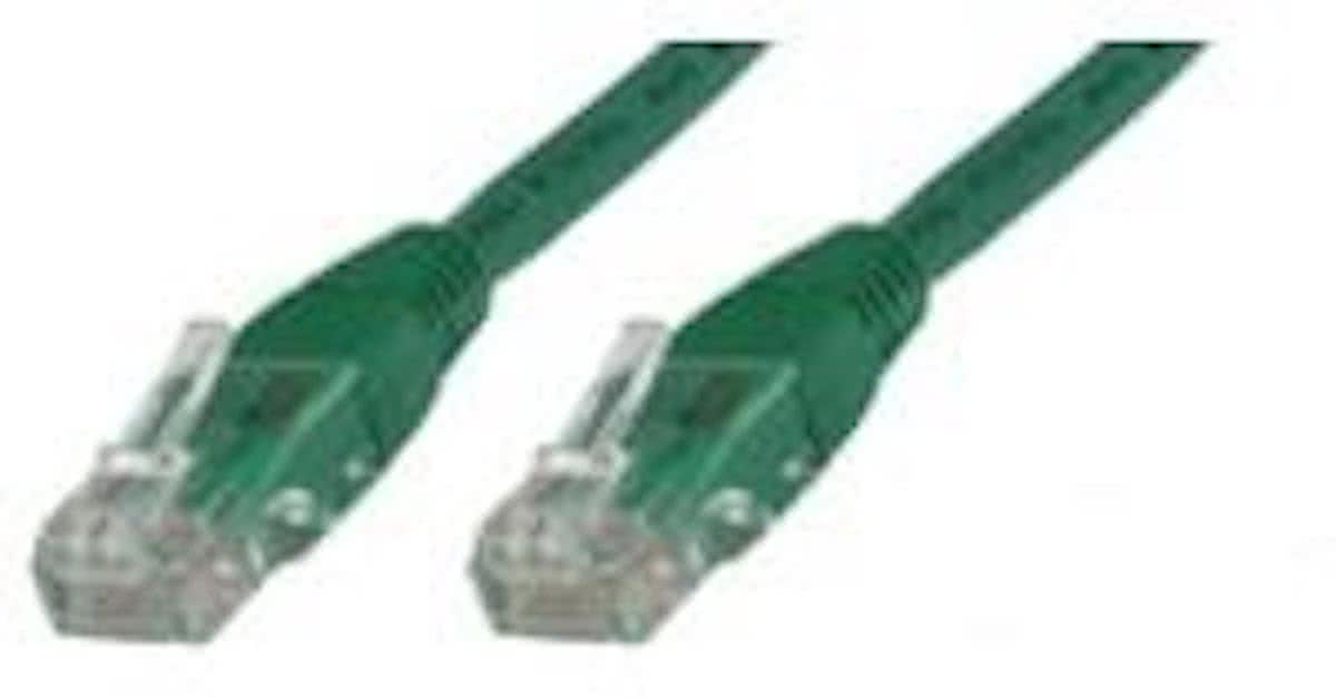 Microconnect 10m Cat5e UTP 10m Groen netwerkkabel