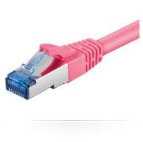 Microconnect 2m Cat6a S/FTP 2m Cat6a S/FTP (S-STP) Roze netwerkkabel