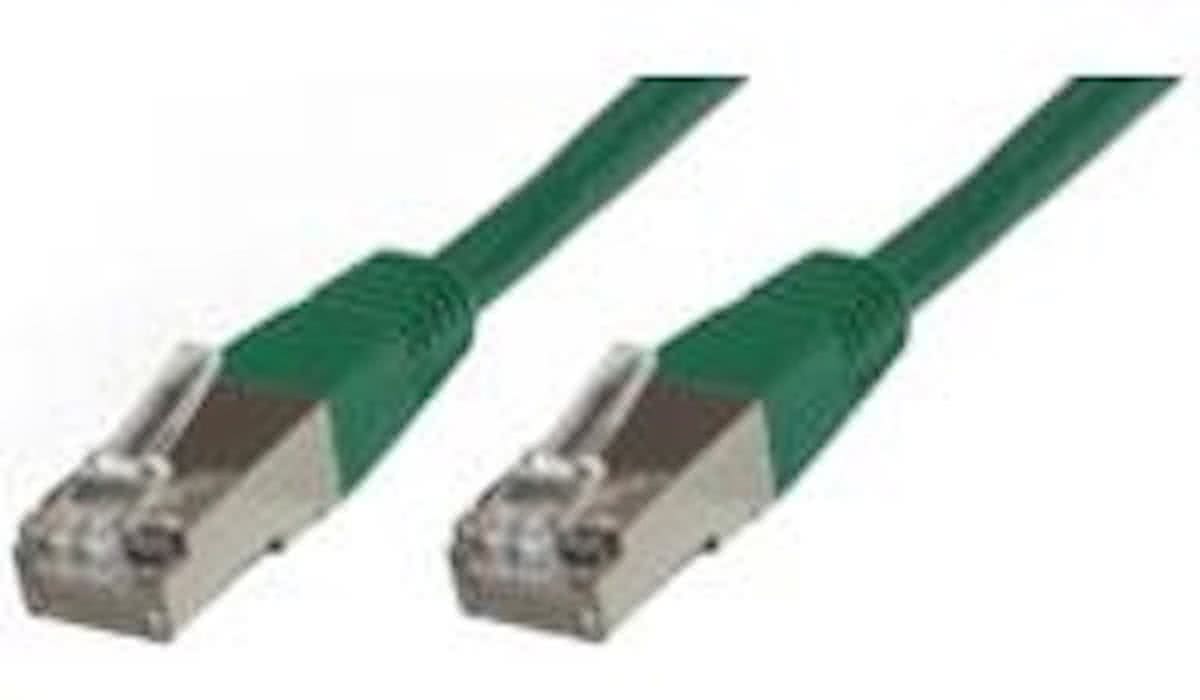 Microconnect 5M Cat5e RJ-45 to RJ-45 M/M 5m Groen netwerkkabel