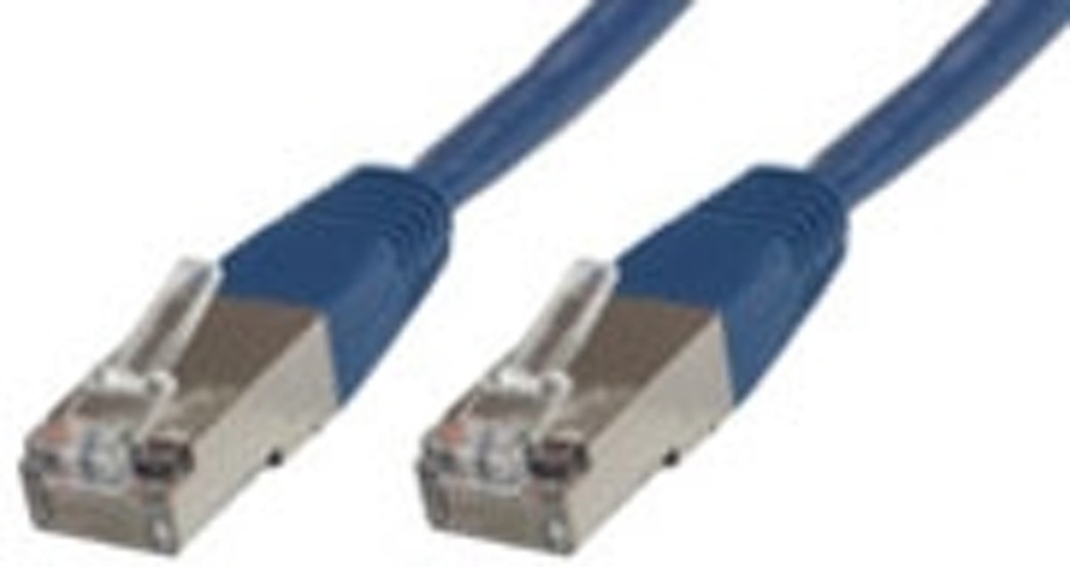 Microconnect 5m Cat6 FTP 5m Blauw netwerkkabel