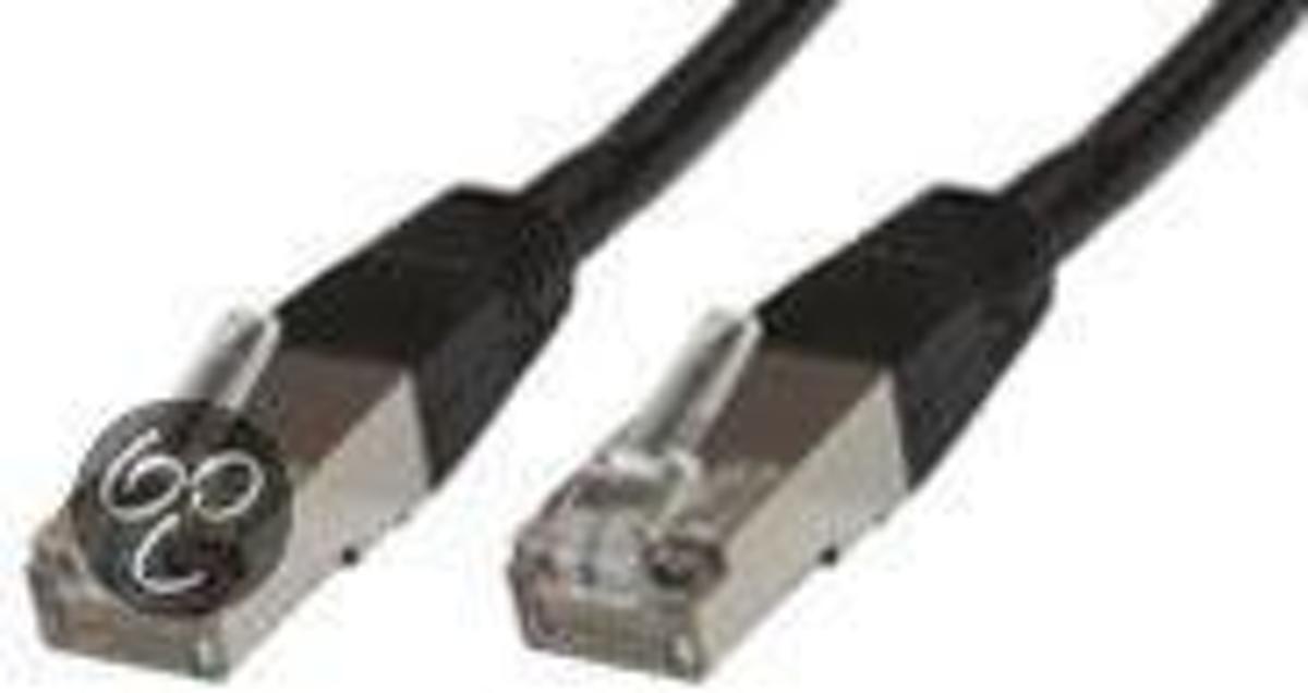 Microconnect 7.5m Cat6 FTP 7.5m Zwart netwerkkabel