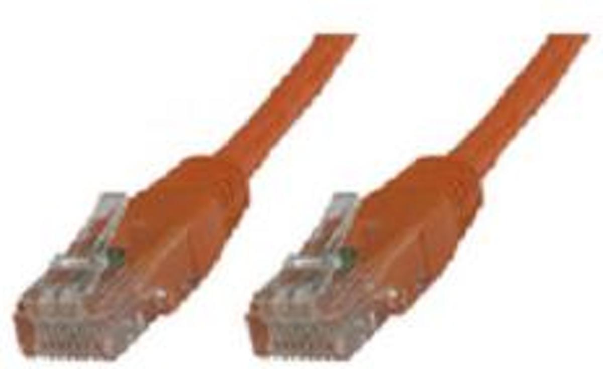 Microconnect 7.5m Cat6 RJ-45 7.5m Cat6 U/UTP (UTP) Oranje netwerkkabel