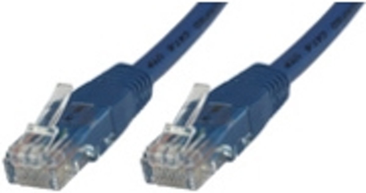 Microconnect CAT5e UTP 5m 5m Cat5e U/UTP (UTP) Blauw netwerkkabel