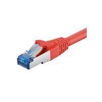 Microconnect CAT6A 1M 1m Cat6a S/FTP (S-STP) Rood netwerkkabel