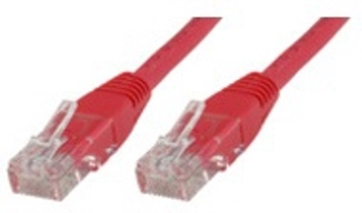 Microconnect Cat5e UTP 2m 2m Rood netwerkkabel