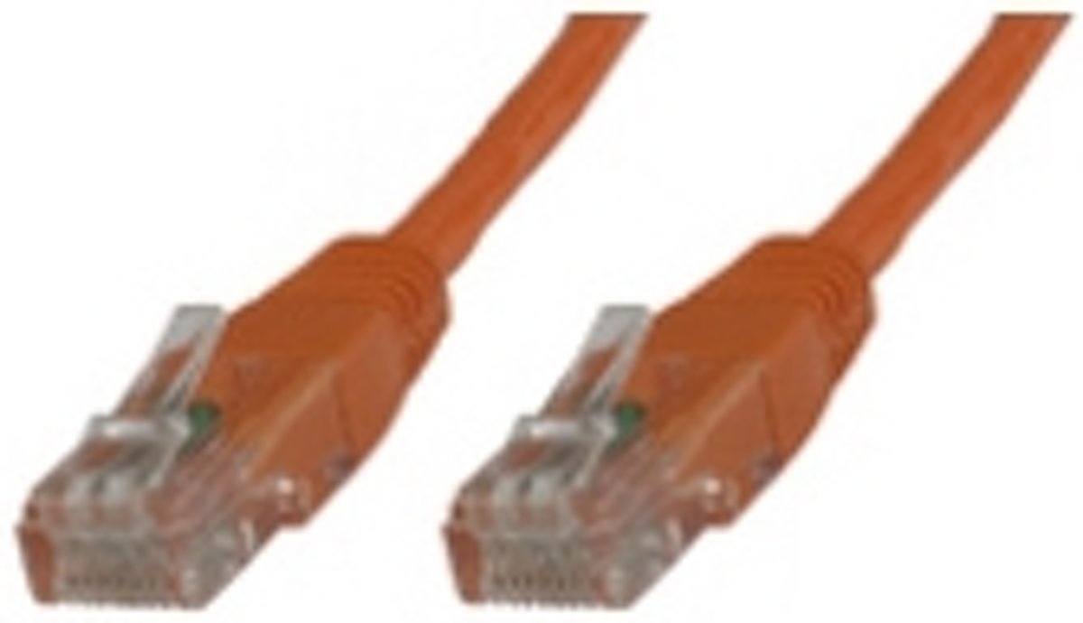 Microconnect Cat6 U/UTP 15m netwerkkabel U/UTP (UTP) Oranje