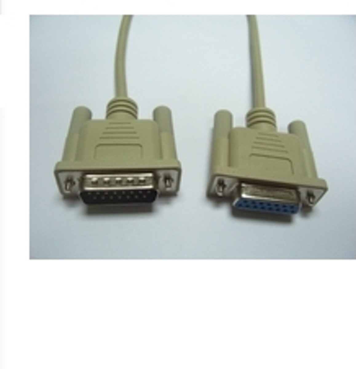 Microconnect DSUB15 - DSUB15, 2m, M-F 2m VGA (D-Sub) VGA (D-Sub) Beige VGA kabel