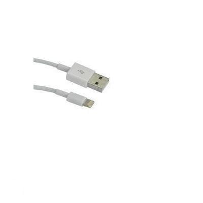 Microconnect LIGHTNING1 USB-kabel 1 m USB A Mannelijk Wit