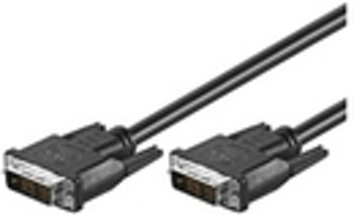 Microconnect MONCCS2 2m DVI-D DVI-D Zwart DVI kabel