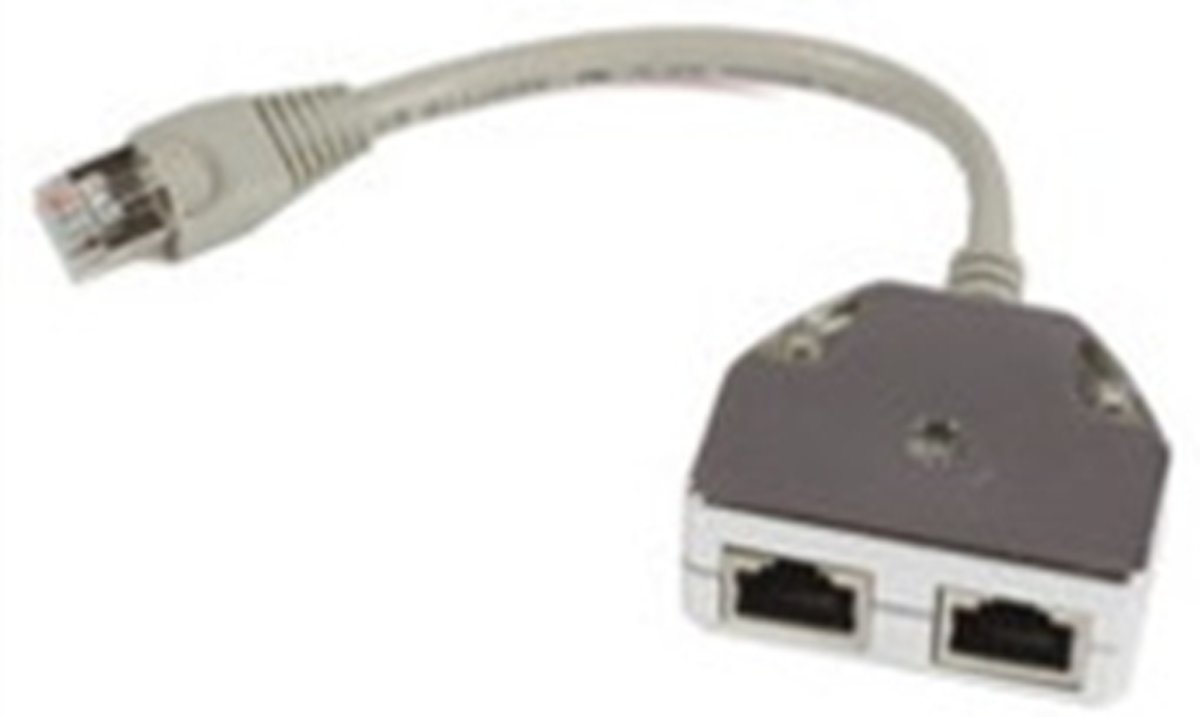 Microconnect MPK420 RJ-45 2 x RJ-45 Grijs kabeladapter/verloopstukje