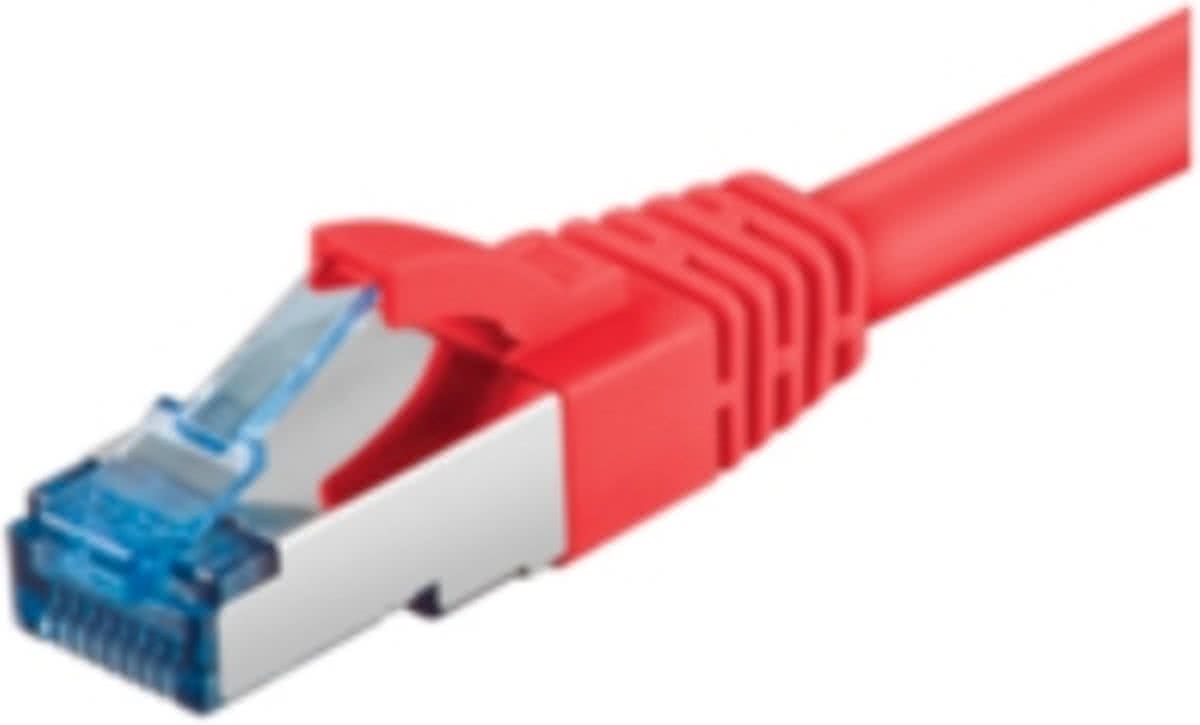 Microconnect S-FTP Cat6a 5m 5m Cat6a SF/UTP (S-FTP) Rood netwerkkabel