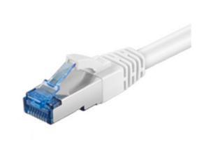 Microconnect SFTP6A005W 0.5m Cat6a Wit netwerkkabel