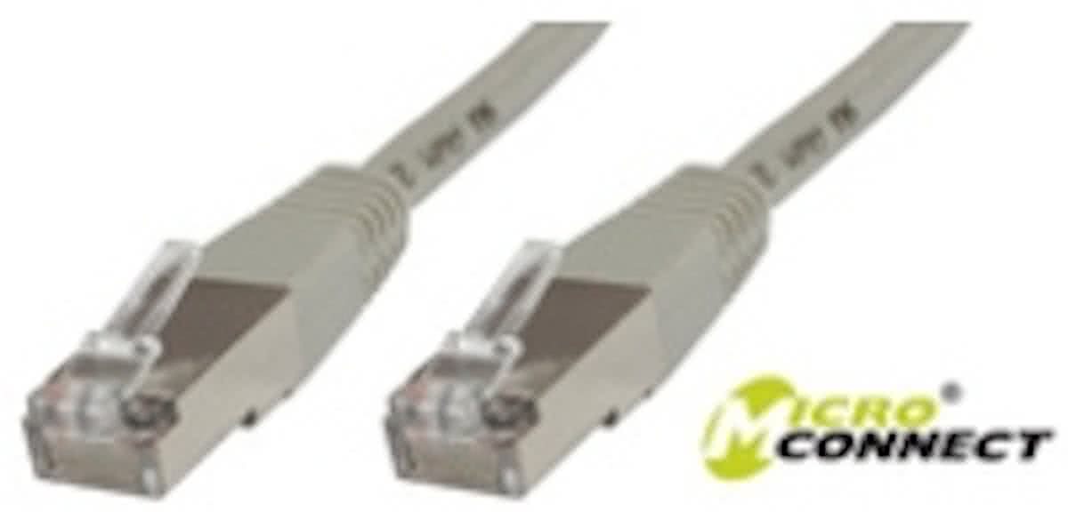 Microconnect SSTP CAT6 25M 25m Grijs netwerkkabel