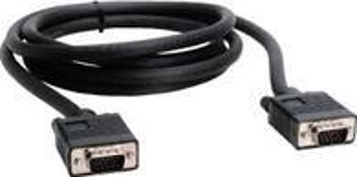 Microconnect SVGA HD15 10m VGA (D-Sub) VGA (D-Sub) Zwart kabeladapter/verloopstukje