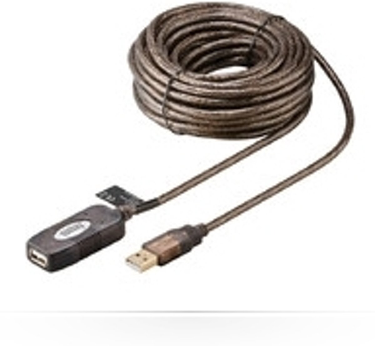 Microconnect USB 2.0 A Male naar USB 2.0 A Female - 10 m