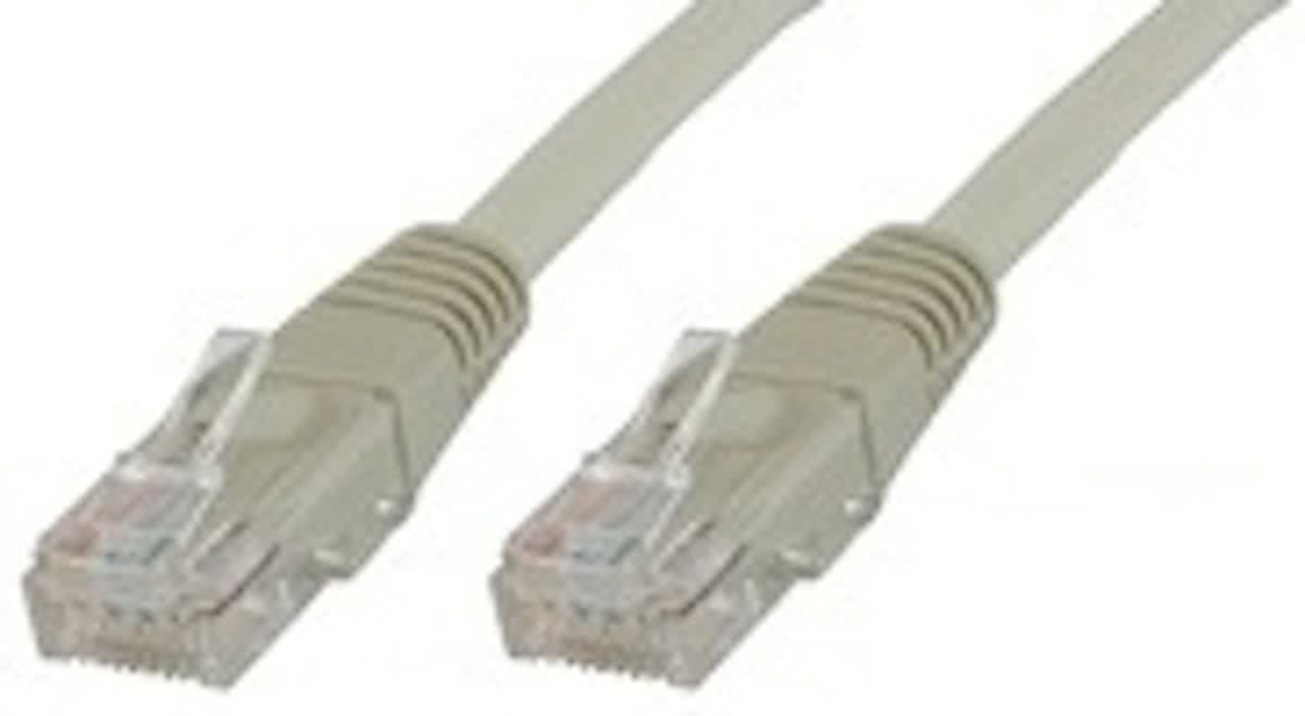 Microconnect UTP Cat6 5m Grey 5m Grijs netwerkkabel