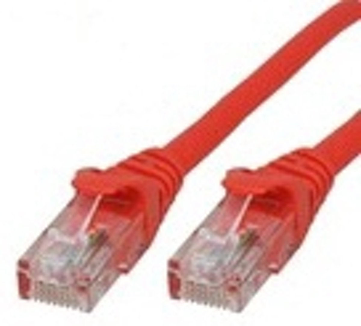 Microconnect UTP cat6 10m 10m Rood netwerkkabel