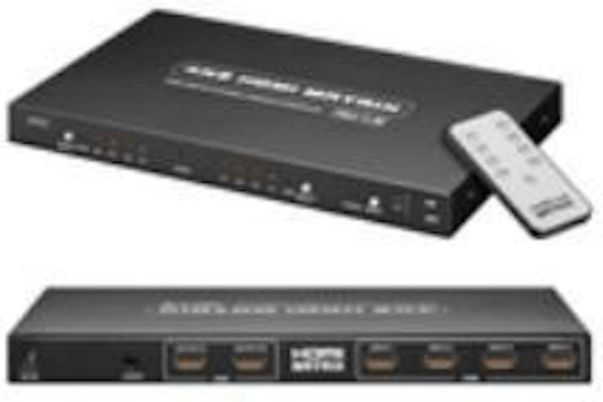 Microconnect WE086 Zwart KVM-switch