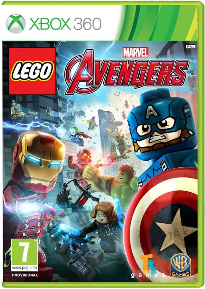 Lego Marvel Avengers - Xbox 360 (IT Cover/Game Engels)