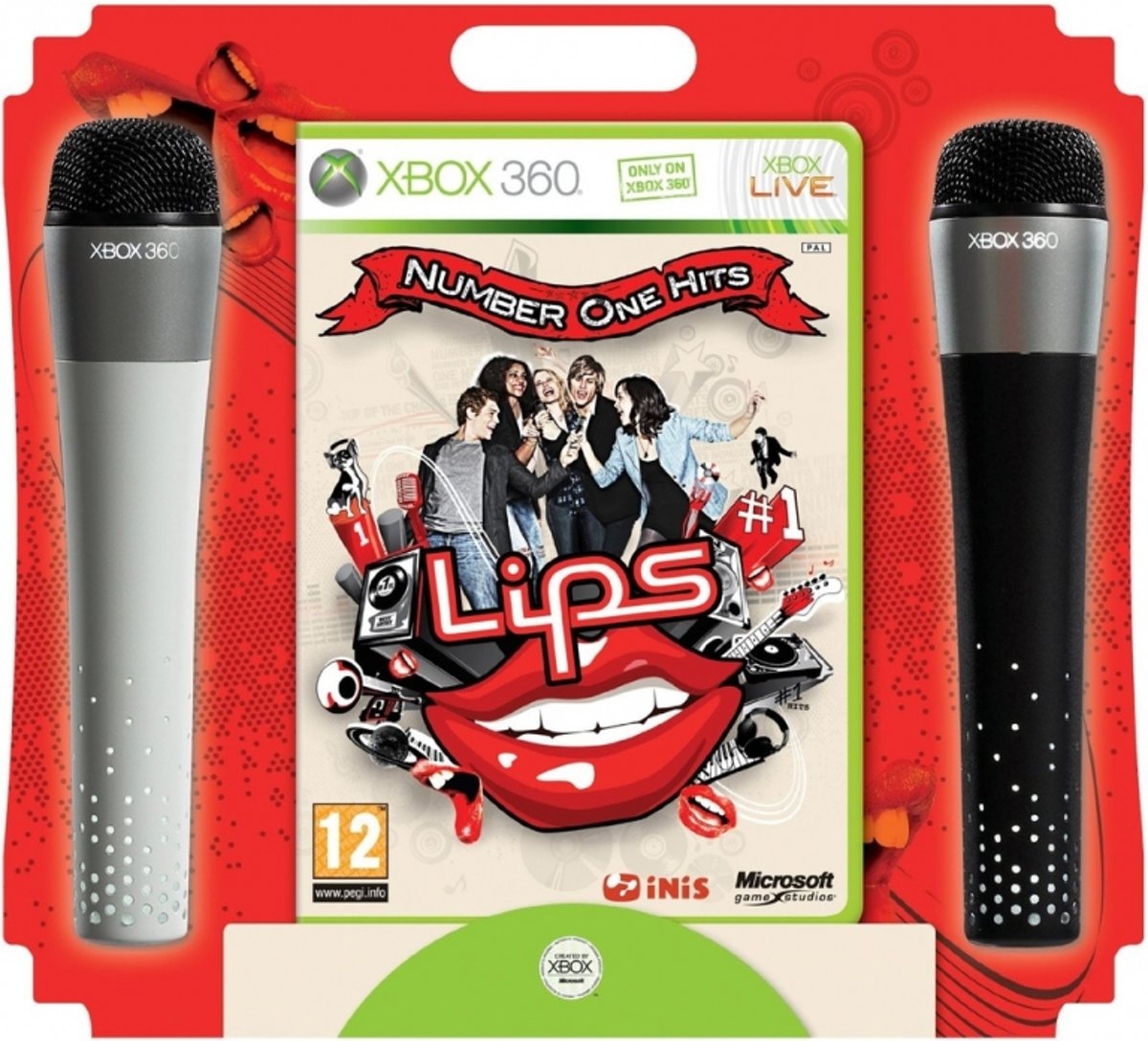 Lips: Number One Hits With Microphone /X360