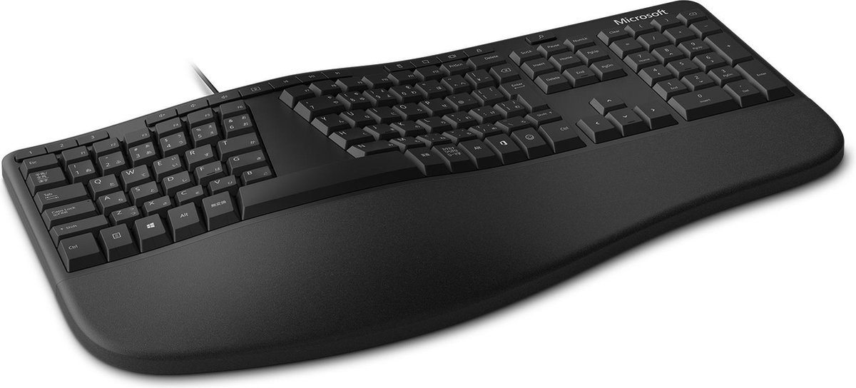 Microsoft Ergonomic Keyboard - Zwart