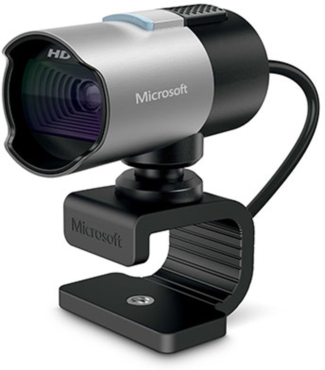 Microsoft LifeCam Studio for Business webcam 1920 x 1080 Pixels USB 2.0 Zwart, Zilver