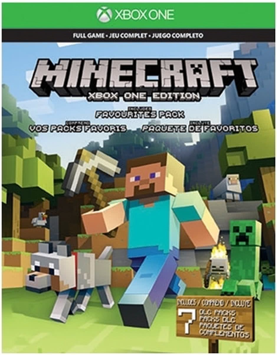 Microsoft Minecraft Favorites Pack + 7 DLC, Xbox ONE Basic + DLC Xbox One Engels video-game