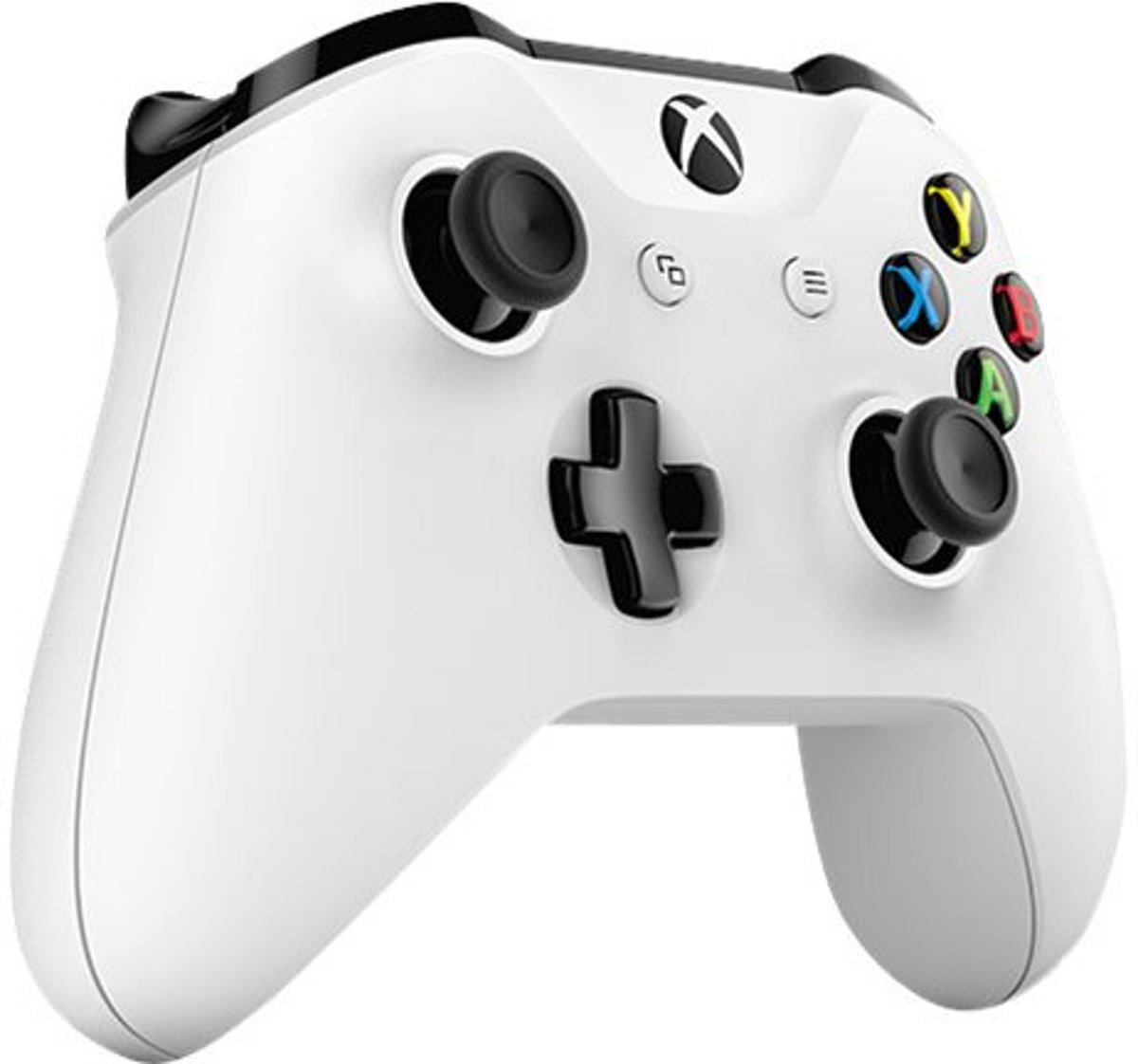 Microsoft Official Xbox One S Wireless Controller - White (Xbox One)