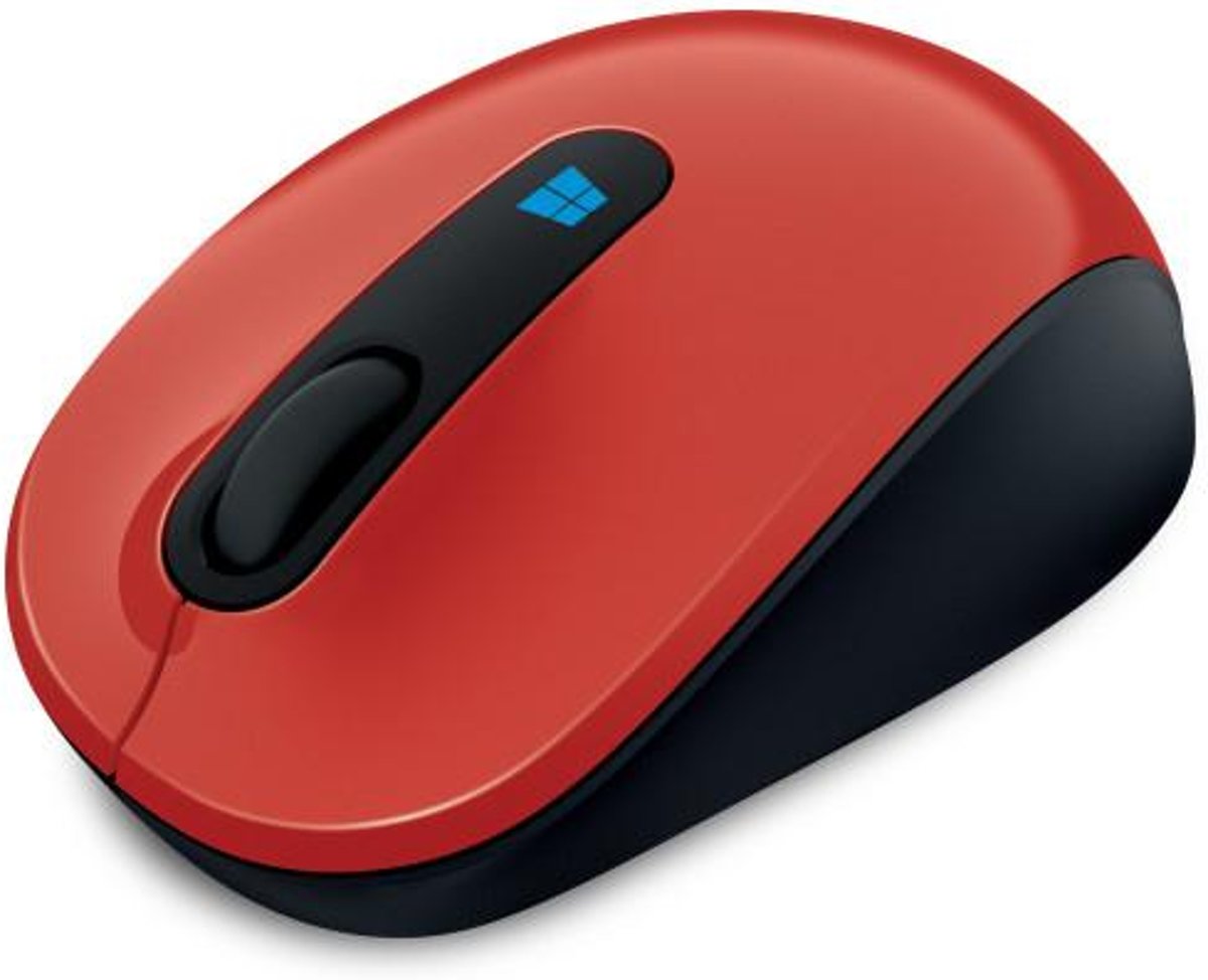 Microsoft Sculpt Mobile - Draadloze Muis - Rood