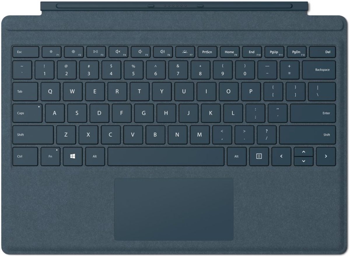 Microsoft Surface Go Type Cover - Blauw