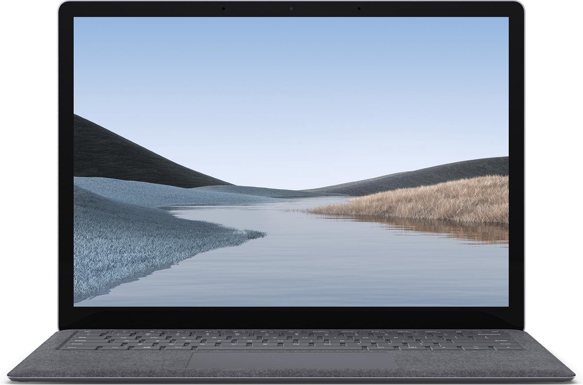 Microsoft Surface Laptop 3 Notebook Platina 34,3 cm (13.5) 2256 x 1504 Pixels Touchscreen Intel® 10de generatie Core™ i7 16 GB LPDDR4x-SDRAM 256 GB SSD Wi-Fi 6 (802.11ax) Windows 10 Pro