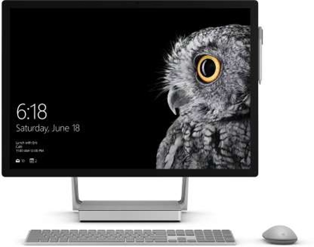 Microsoft Surface Studio 2.6GHz i5-6440HQ Zesde generatie Intel® Core™ i5 28 4500 x 3000Pixels Touchscreen Zilver, Wit Alles-in-één-pc