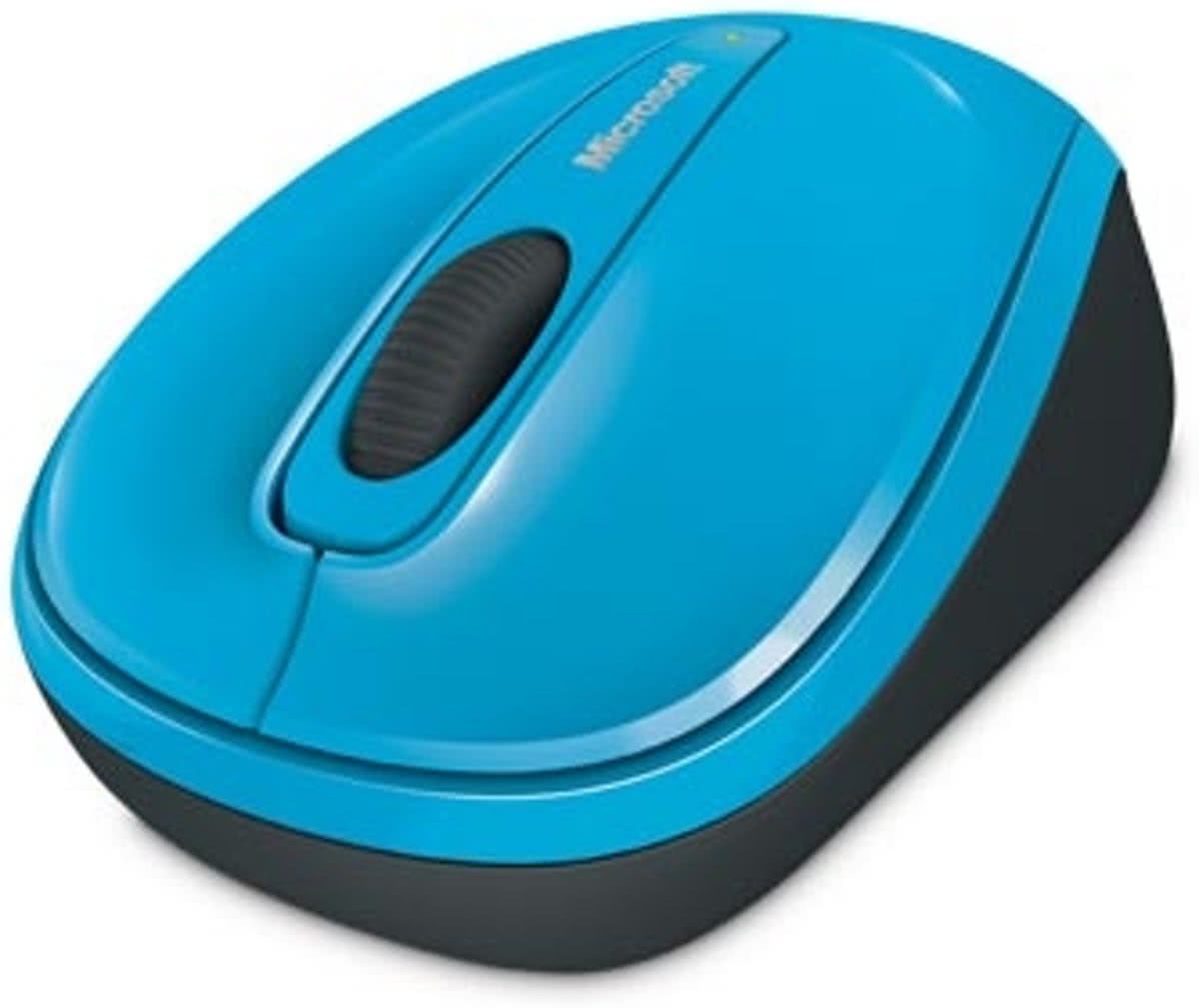 Microsoft Wireless Mobile Mouse 3500 RF Draadloos BlueTrack Ambidextrous Blauw muis