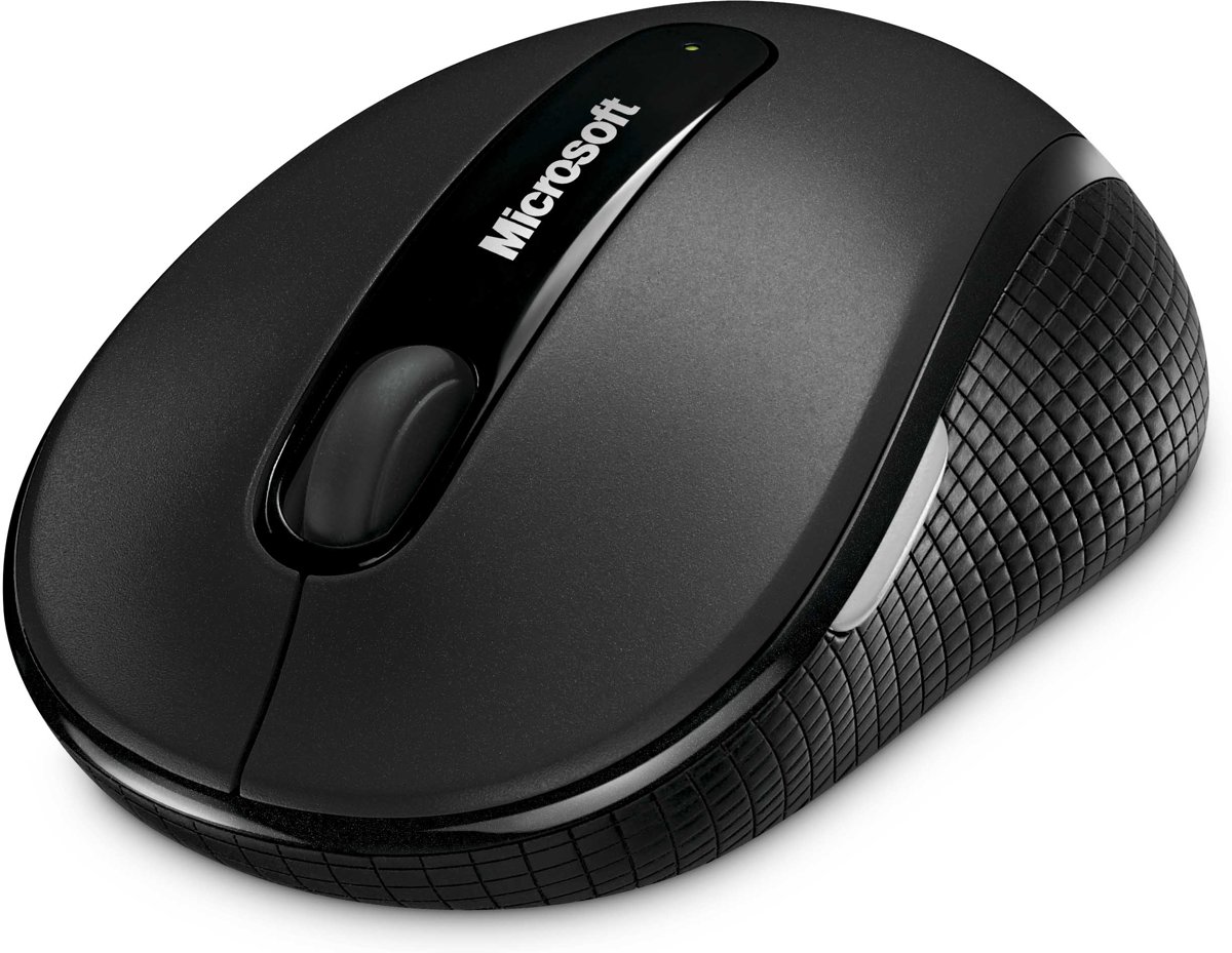 Microsoft Wireless Mobile Mouse 4000 RF Draadloos BlueTrack 1000DPI Zwart muis