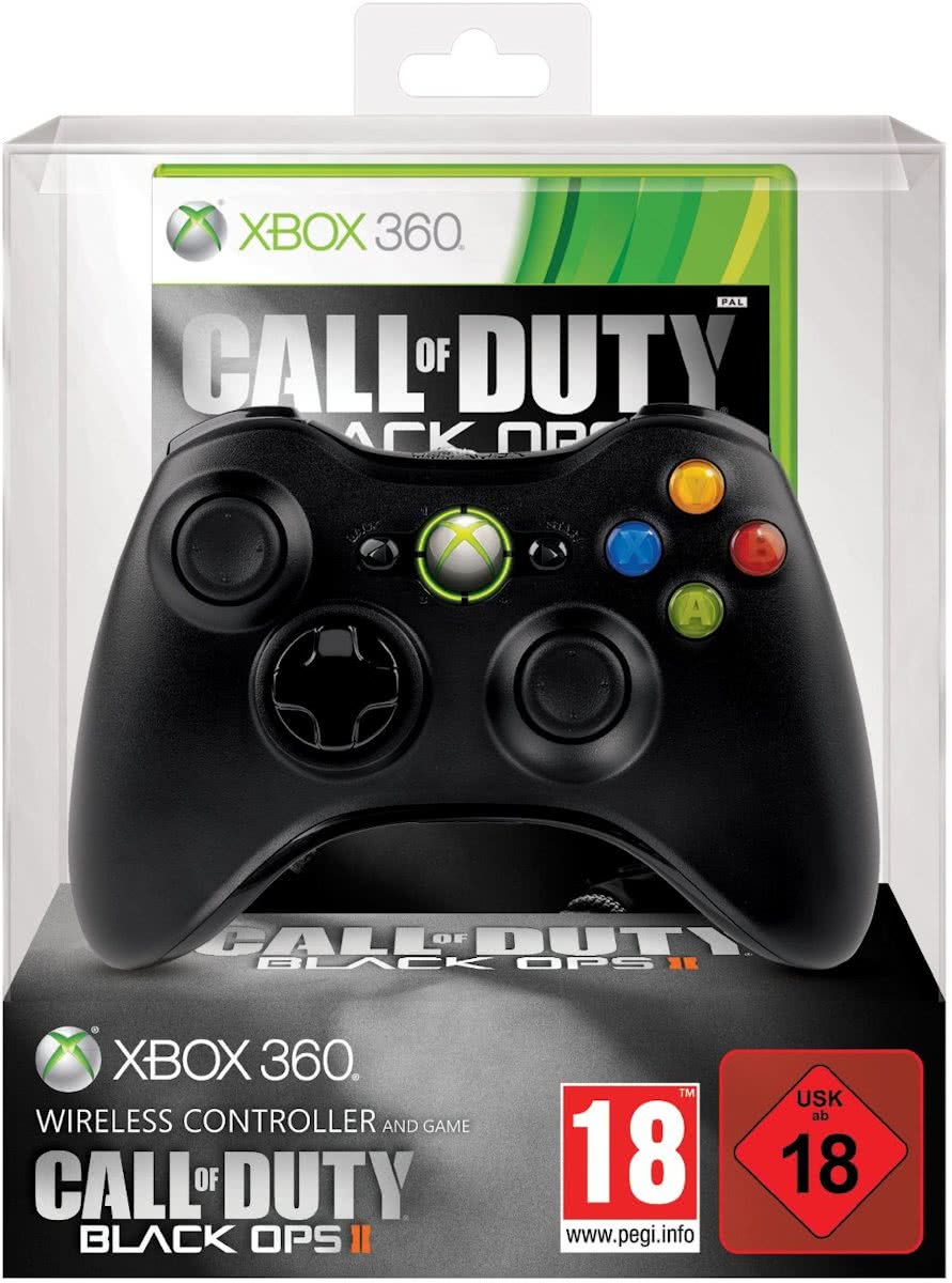 Microsoft Xbox 360 Wireless Controller Black Ops 2