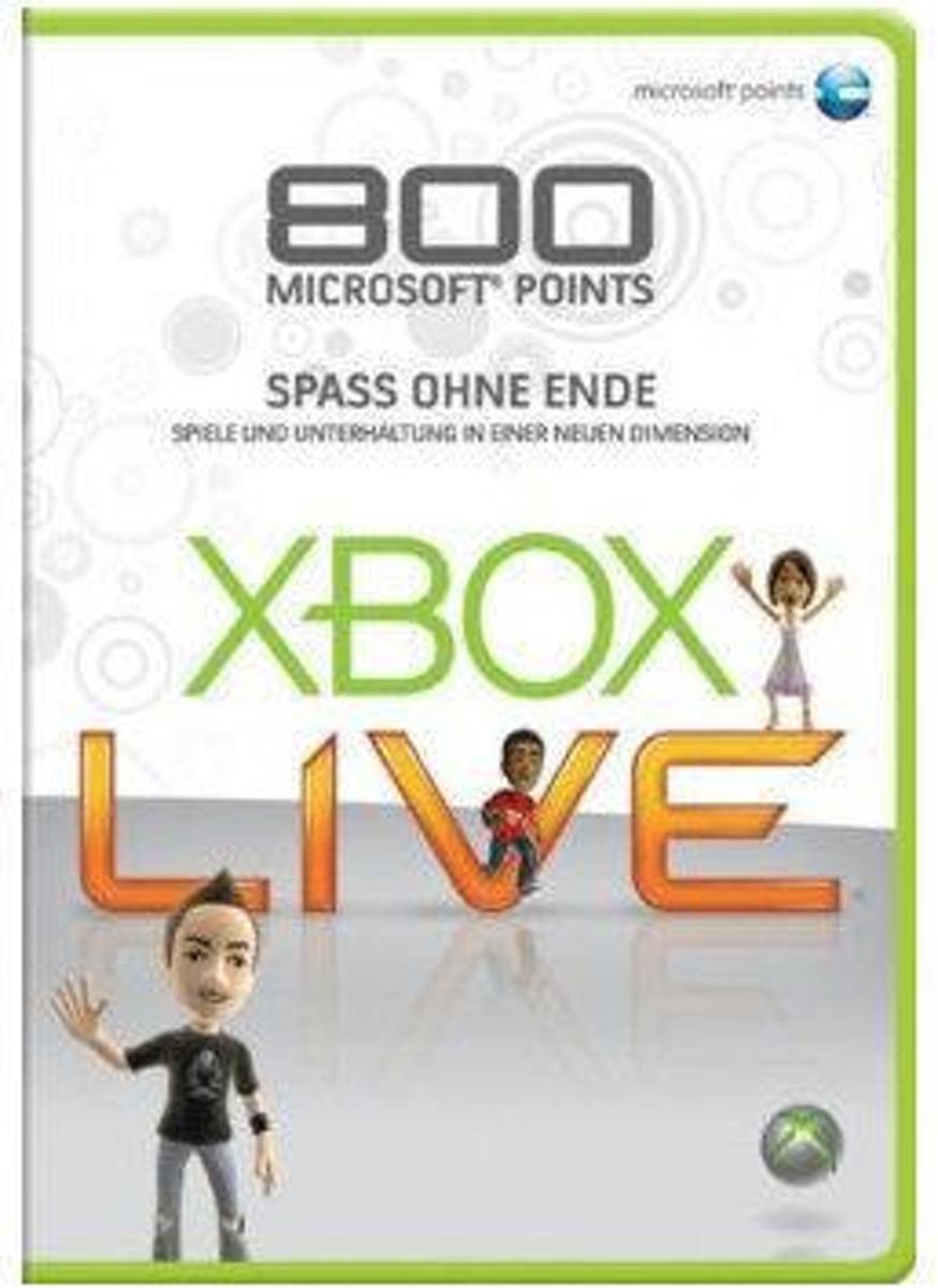 Xbox 360 Live points (800) (Nordic) /X360