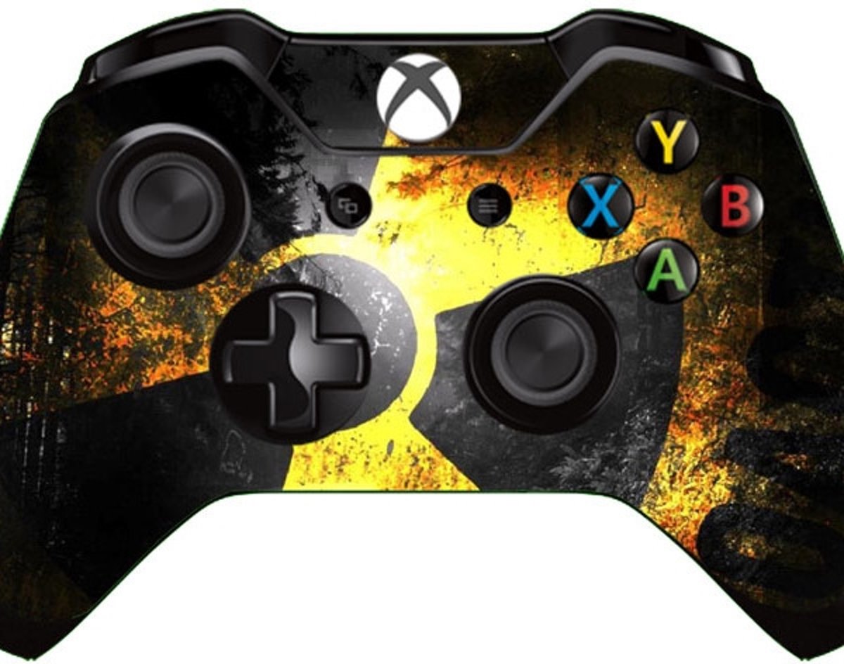 Xbox One Controller Skin Sticker - Hazard