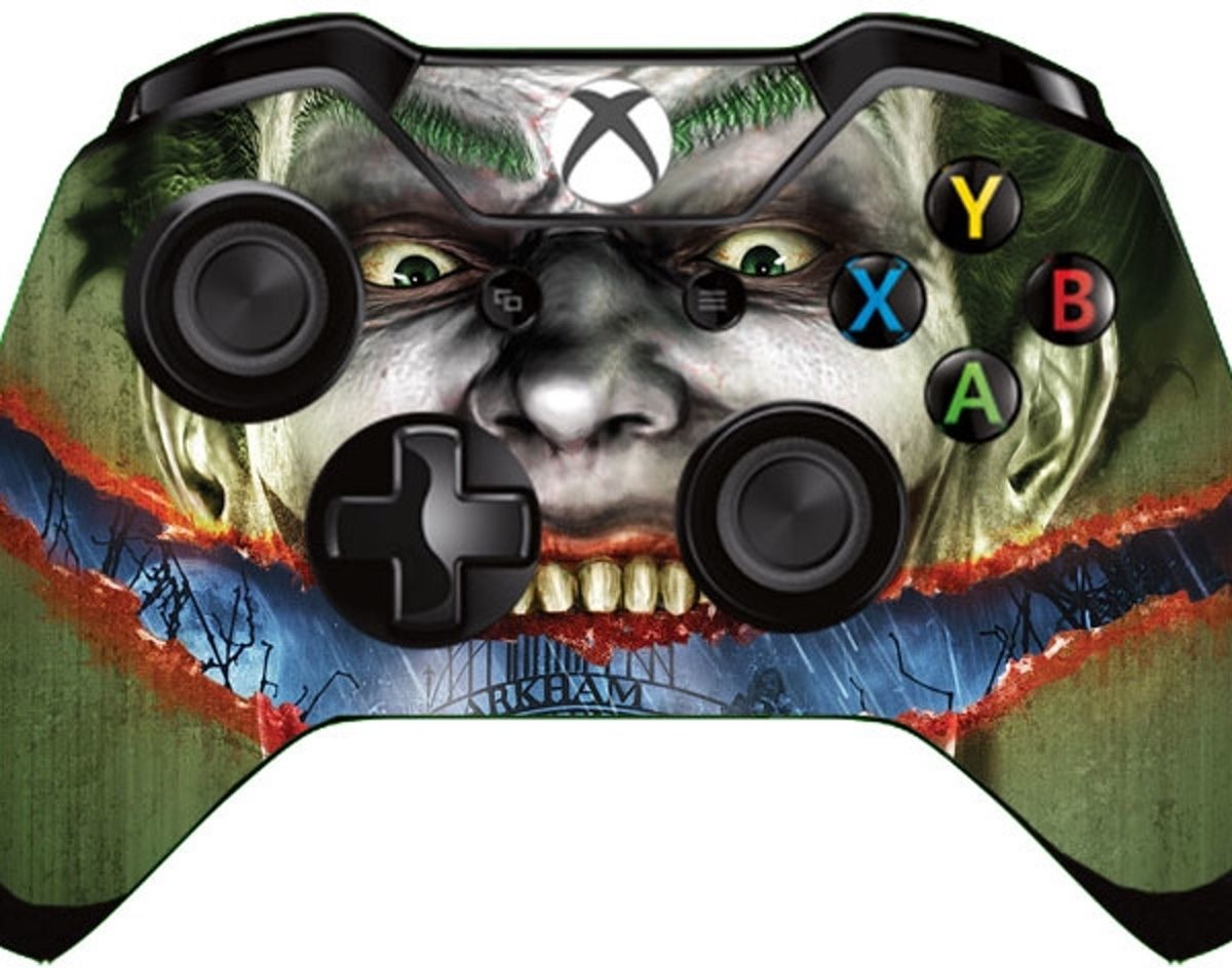 Xbox One Controller Skin Sticker - The Jokers Arkham Asylum