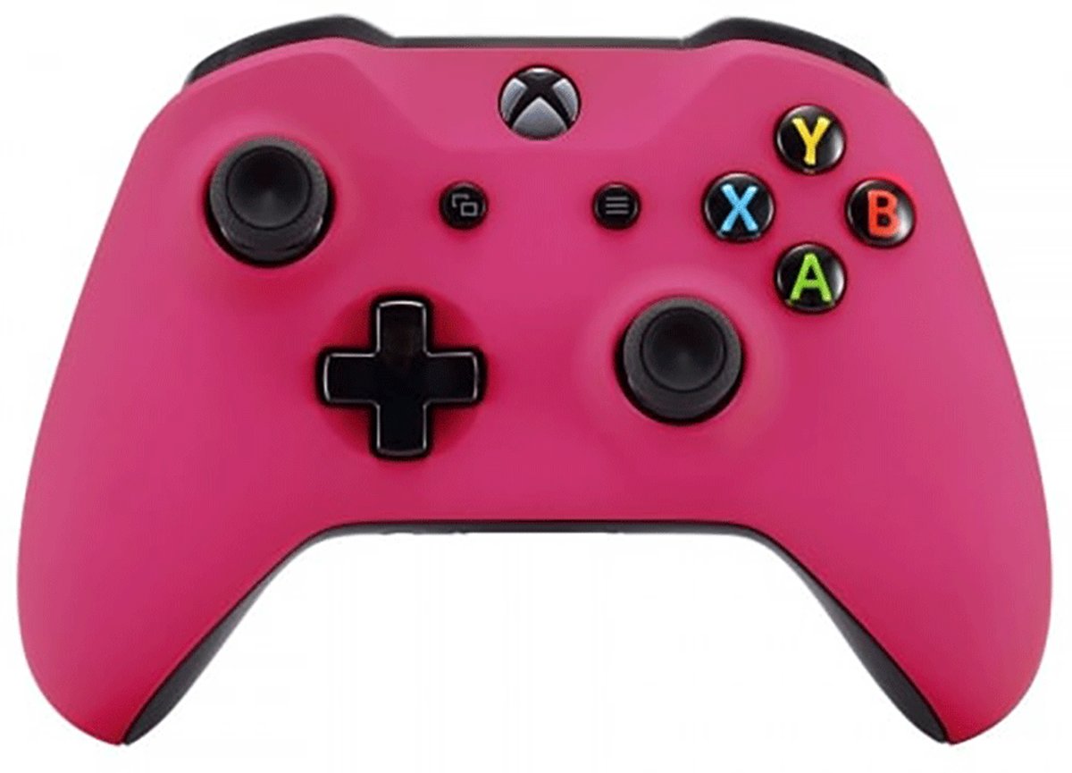 Xbox One S Custom Soft Grip Roze Controller