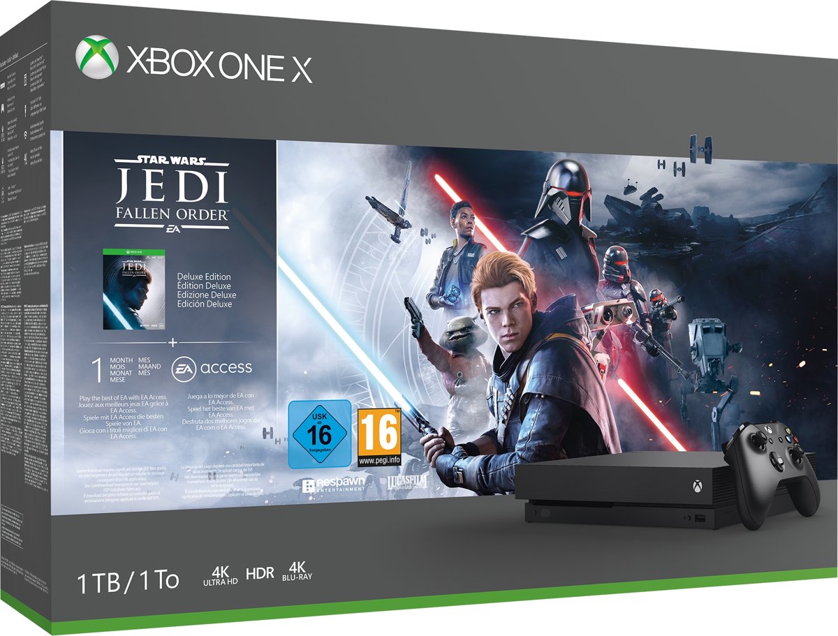 Xbox One X 1TB + Star Wars Jedi: Fallen Order