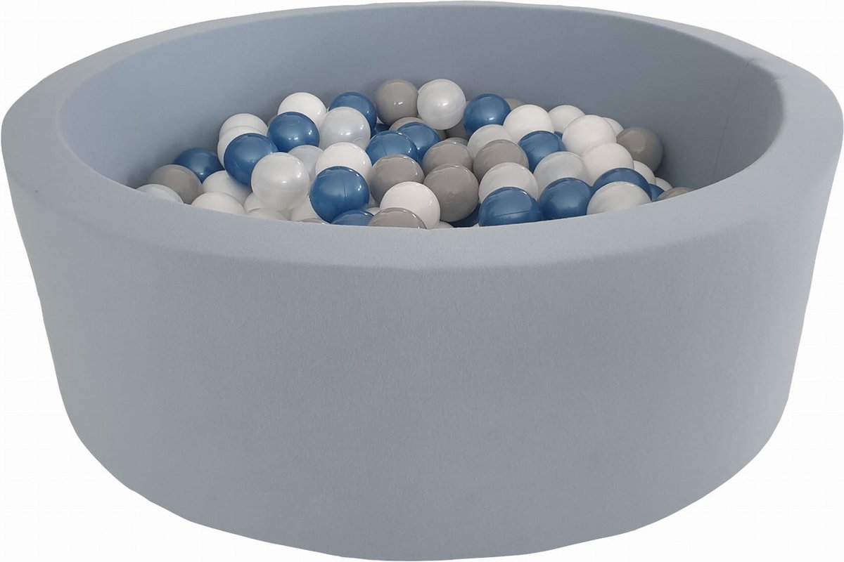 Ballenbak 90x30 - Blauw - Incl. 250 Ballen