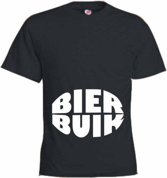 T-shirt zwart BIERBUIK