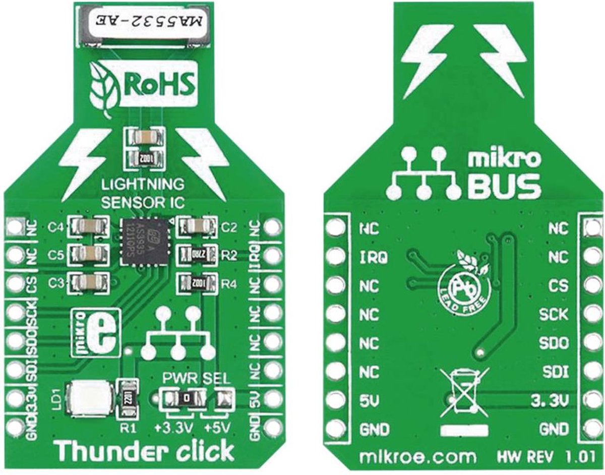 Uitbreidingsboard MikroElektronika MIKROE-1444