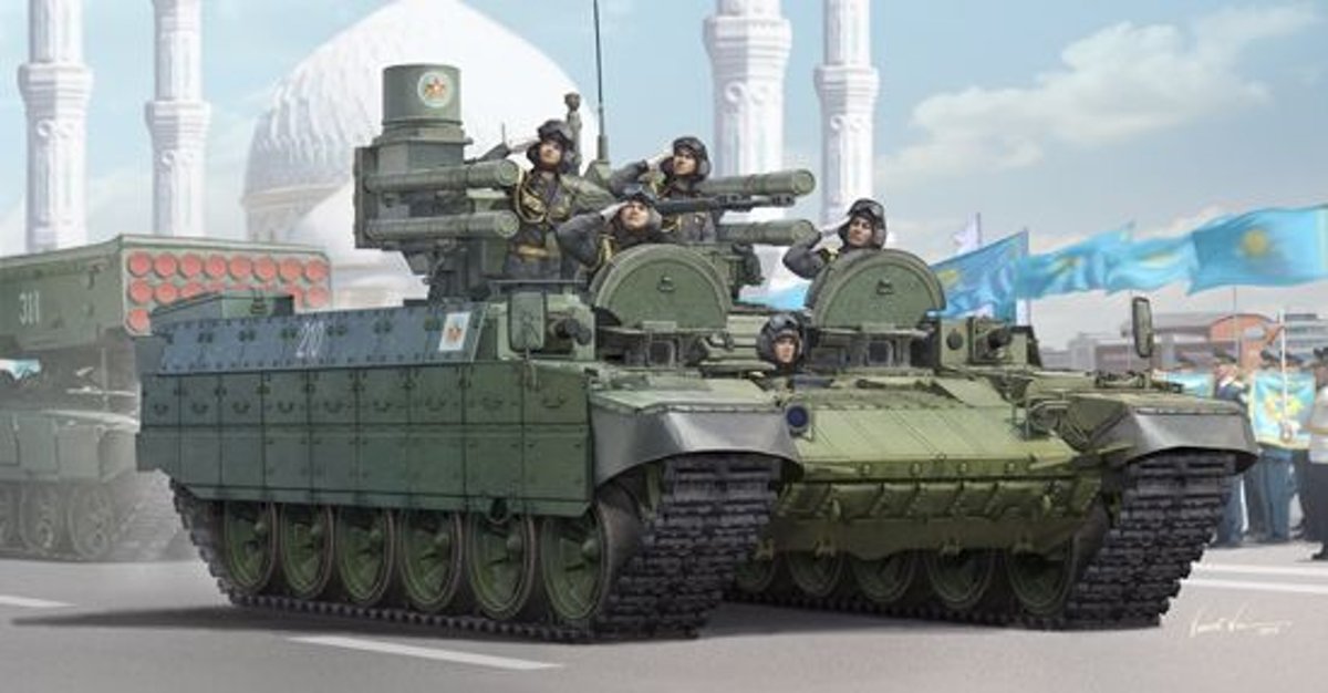 Military BMPT Kazakhstan