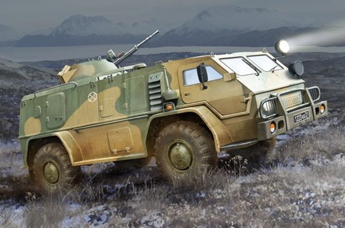 Military Russian GAZ39371 High Mobile Militry Vehicle