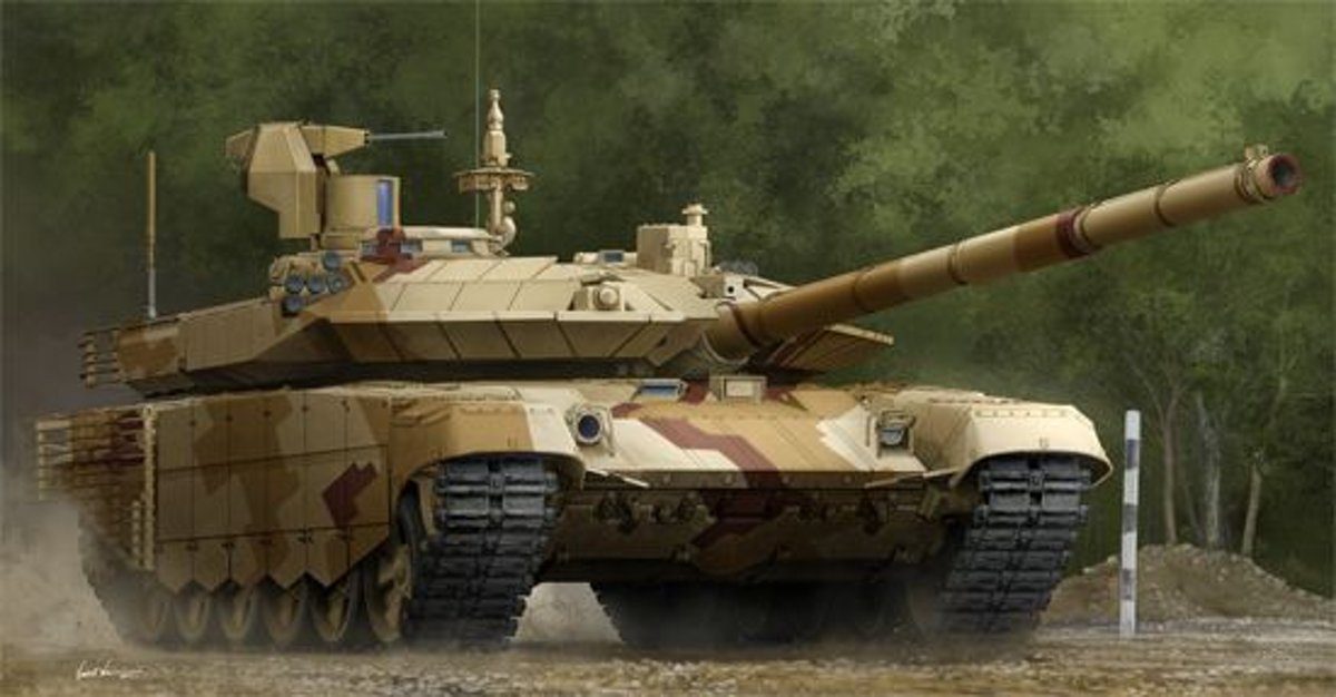 Military Russian T-90S Modernized Mod 2013