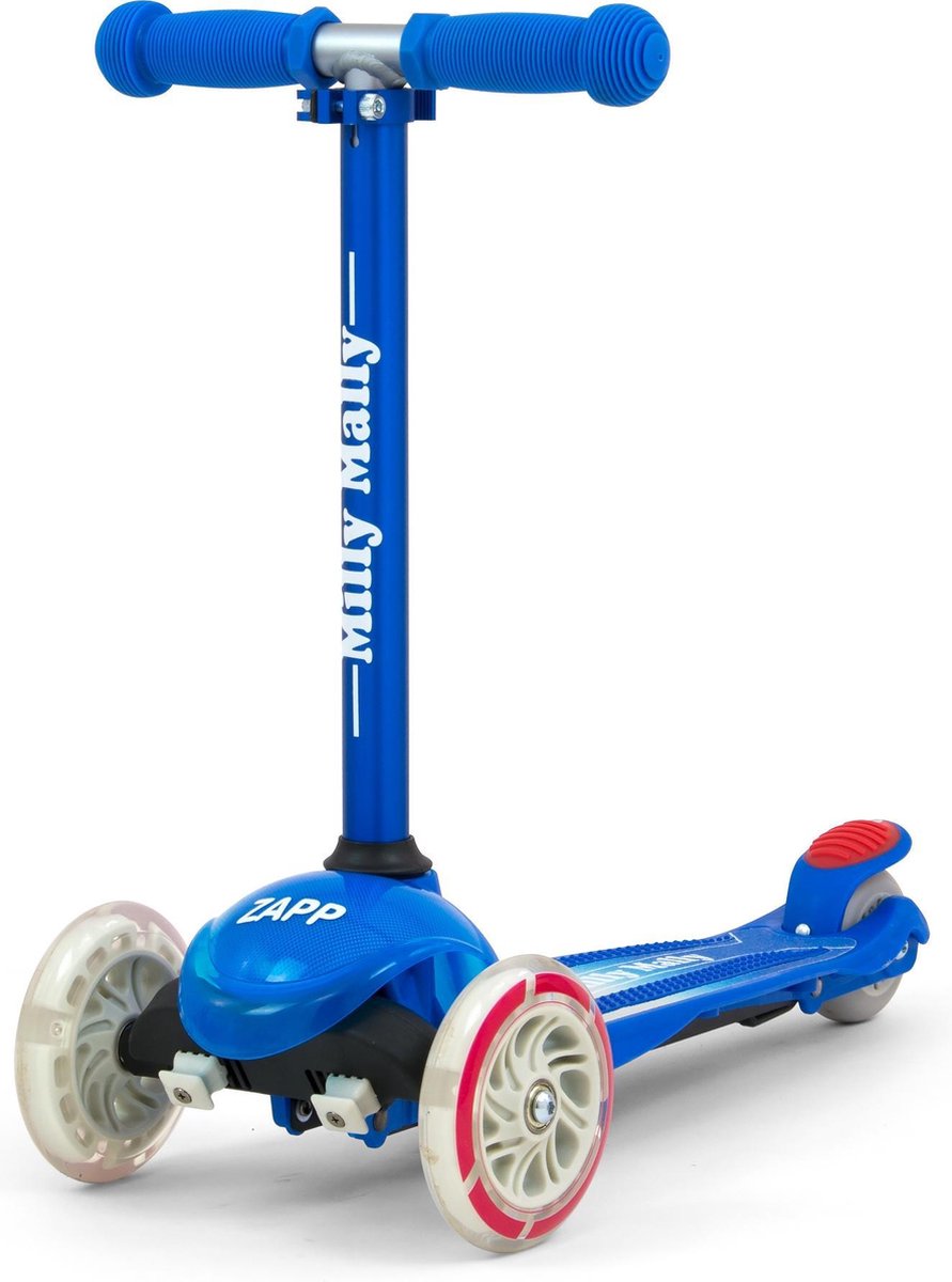 Milly Mally Kinderstep Zapp Scooter Junior Donkerblauw